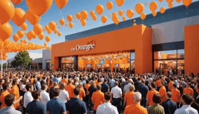Inauguration d&rsquo;une nouvelle boutique Orange à proximité du Polygone